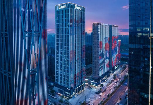 C潮酒店（湖南长沙金融中心茶子山地铁站店）外景图