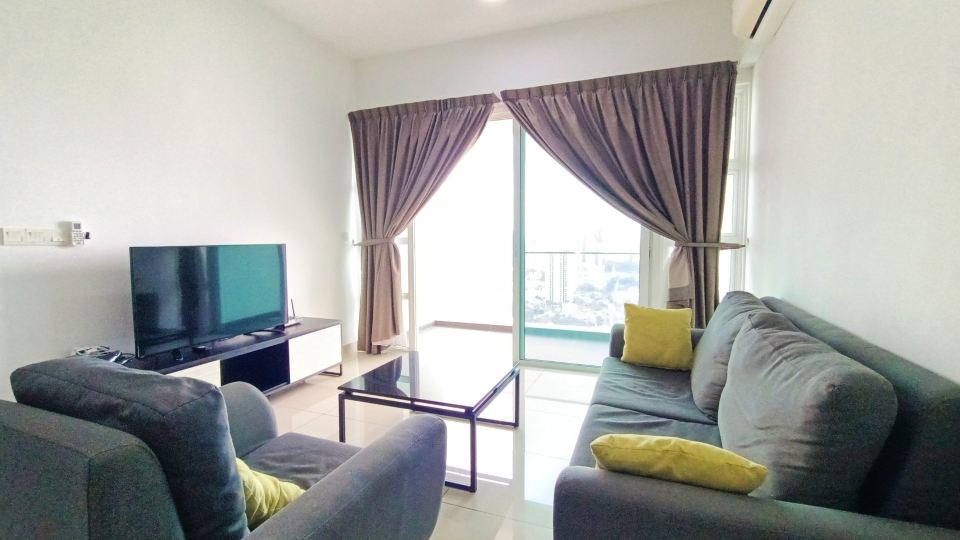 Johor Bahru Town Pinnacle Tower 3 Bed 2 Bath
