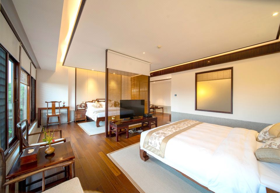 윈푸 신싱 찬취안 리조트 호텔의 평화로운 정원