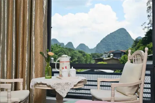 Floral Hotel·Lanjing Art Hotel (Yangshuo Yulong River Store) فنادق في يانغ شوى