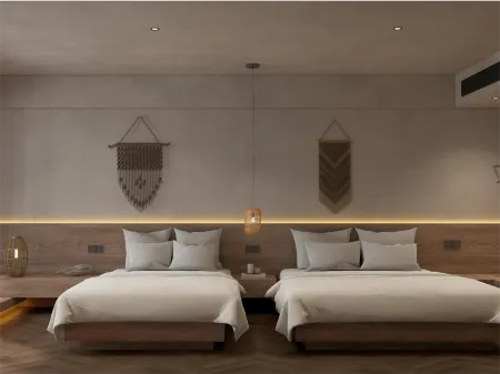 Spring Courtyard (Wanning Shimeiwan Tourism Highway Branch) Отели рядом с достопримечательностью «Huarun Shimeiwan Beach»