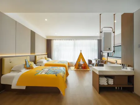 Beyu Zhizhen Serviced Apartment (Pingliang Greenland Plaza Liuhu Park) Отели рядом с достопримечательностью «Longyin Temple»