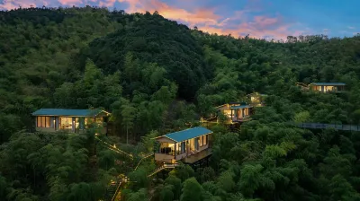 Anji Fanyin Half Mountain Wild Luxury Private Hot Spring Resort Villa