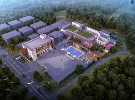 Weichi · Guanshan Yuelake Business Hotel (Lianyungang Huaguoshan Branch) Отели рядом с достопримечательностью «Donggang College of Huaihai Institute of Technology»