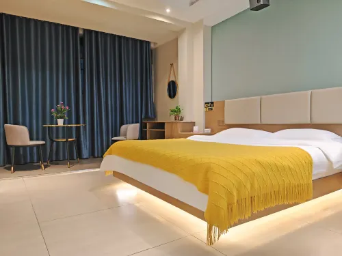 Bona Hotel (Fuyang City Government No. 15 Middle School) - شرفة