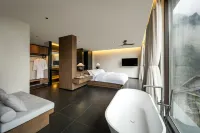 Fall in Love with Nujiang · Secret Bay | Hidden Land Mountain Forest Style · Luxury Aesthetic Hotel - balcony