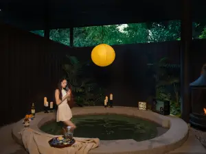 Only this fairyland, riverside sojourn designer art villa mountain lodging