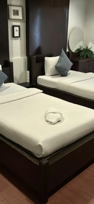 ห้องพักเตียงแฝด  2 เตียงแยก