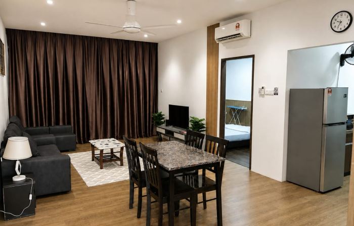 REX 3 Bedroom Apartment with 4 Beds @BDC Saradise