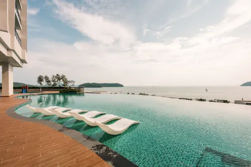 Pantai Cenang Assana Suite Langkawi - Beach Access - 駐車場