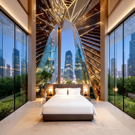 Dangtu HOMEFUNPARK • SOULMATE Lakeside Balcony Media Hotel (High-speed Rail East Station Branch）