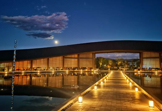 리장 위룽 설산 온천 호텔 객실