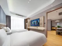 東陽亞曼伯爵酒店（湖蓮西街店） 鄰近義百利義烏小商品直銷超市(東陽五馬塘店)的酒店