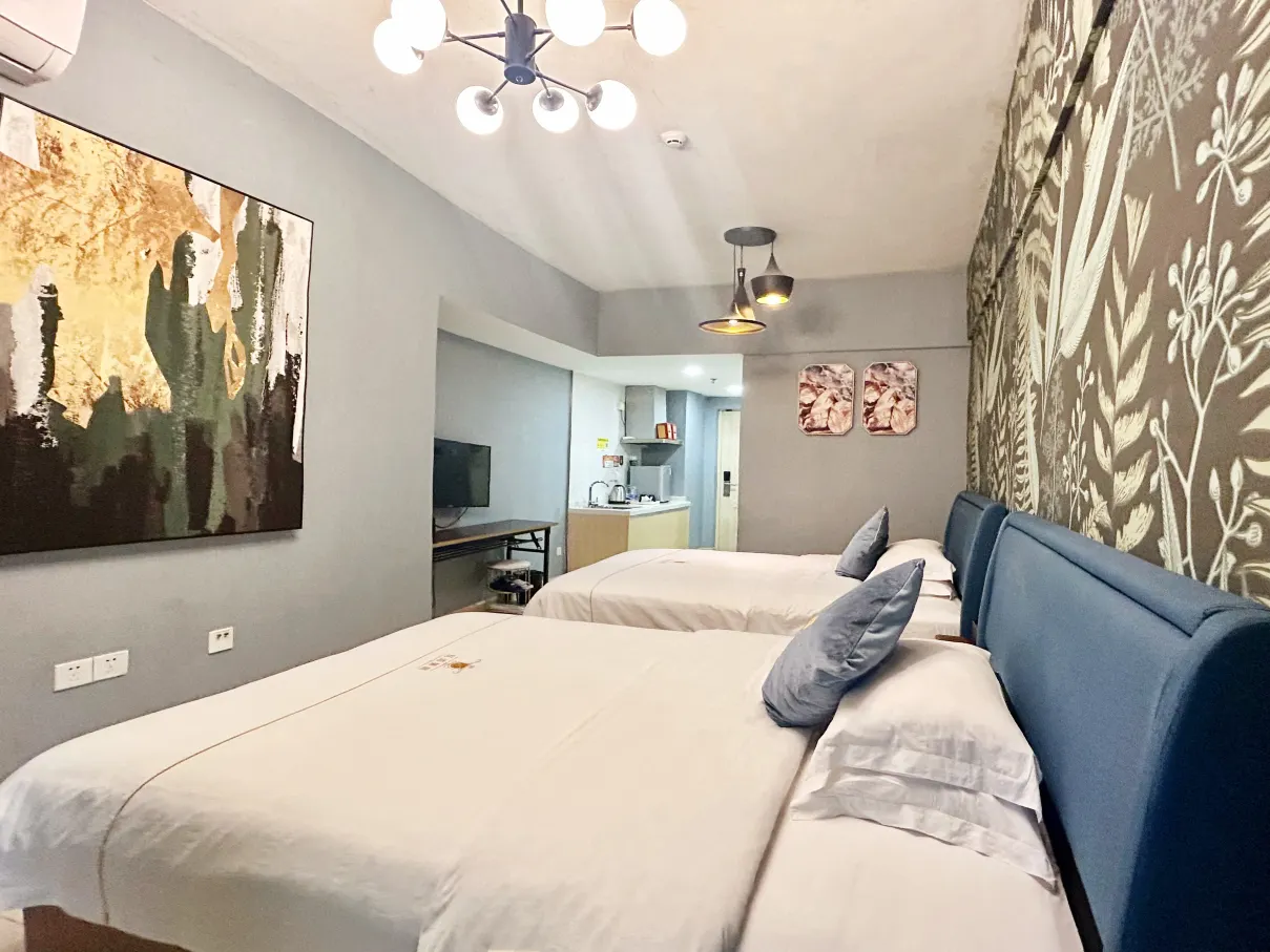 Shuangnuo Hotel Apartment (Sunac Cultural Tourism City, Huadu District, Guangzhou) Zimmer Photos