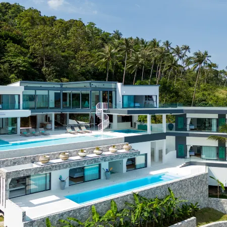 Villa Murano with Panoramic Sea Views