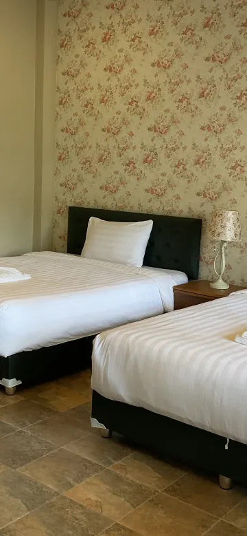 ห้องดีลักซ์ เตียงแฝด วิวสวน