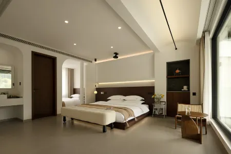 Anji see u warm Scene  Hot Spring Beauty Stay (Yunshang Grassland) Отели рядом с достопримечательностью «wu he cun»