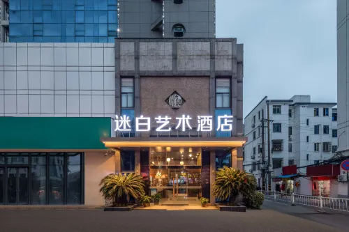 蘇州迷白藝術飯店（寒山寺何山路地鐵站店） - 山景
