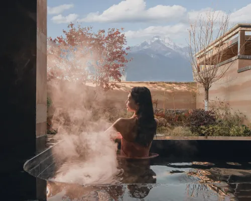 Lijiang Yulong Snow Mountain Hot Spring Hotel Hotels in Yulong