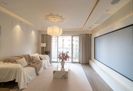 슈더팡 홈스테이 거실 전경