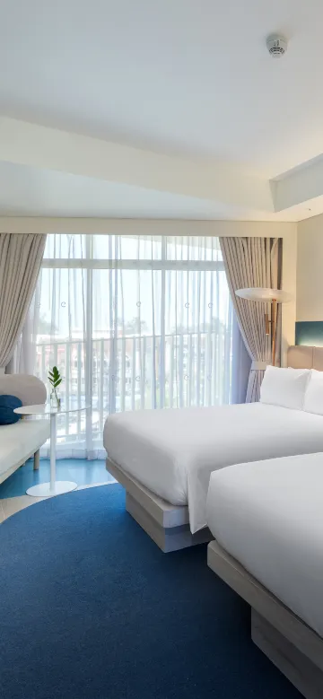 ซูพีเรียร์ซิตี้วิว 2เตียงดับเบิล