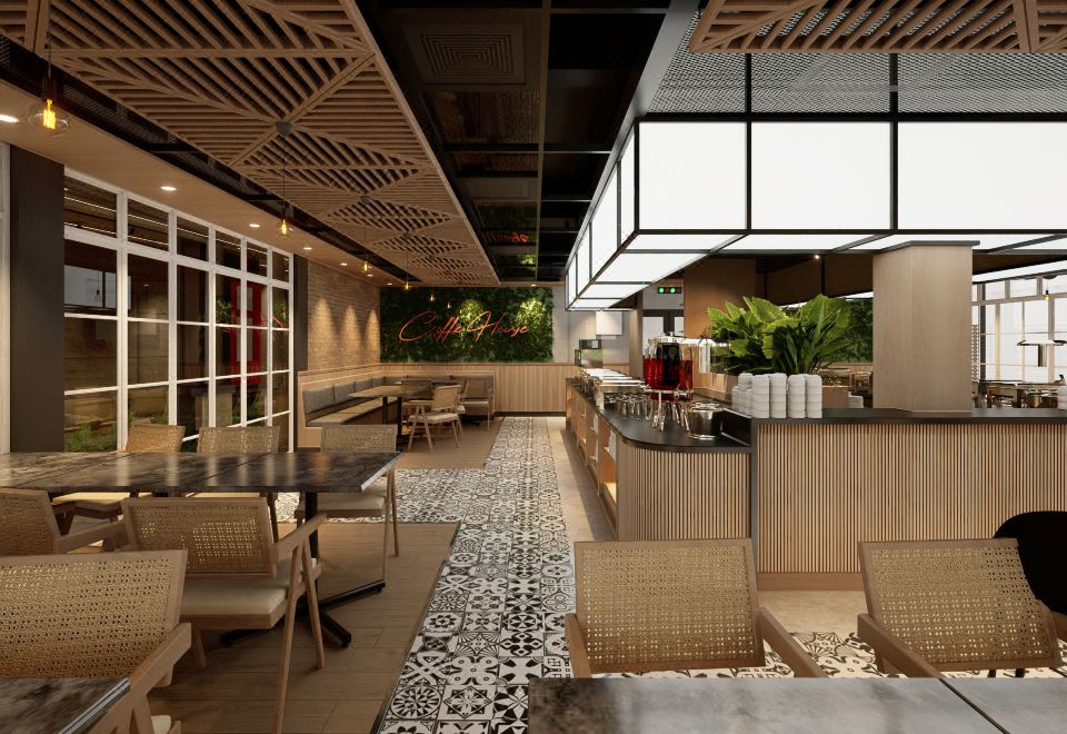 Raia Beach Resort의 편안한 로비 공간