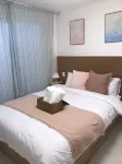 Airport Railroad Gongdeok Station 800m/3 Rooms/6 people/3 Queen Beds/Dryer/Hongik University
