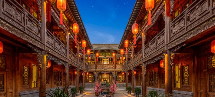 Pingyao Juhongyuan Mansion (Shilou) Hoteles en Pingyao