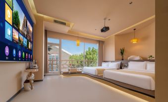 Muxi Lakeview Panorama Homestay(Zhongwei Shapotou Water Town Branch)