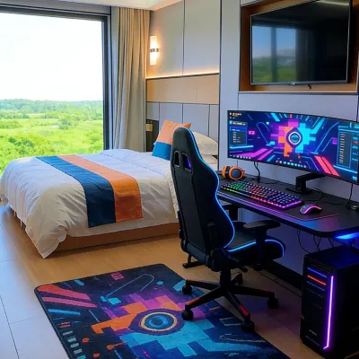 Jinmanxuan E-sports Homestay (Aiqing Square Fenghuang Lake Park) Hotels near Yongchuannan Railway Station