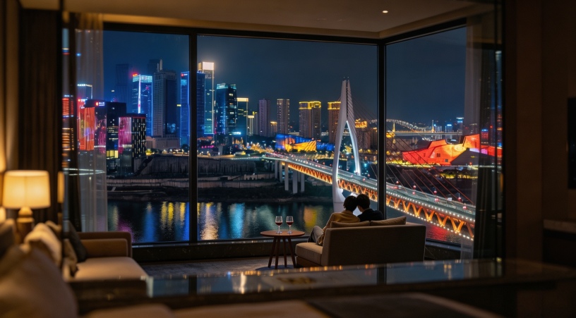重慶 Holiday River View 假日江景酒店(解放碑洪崖洞店)