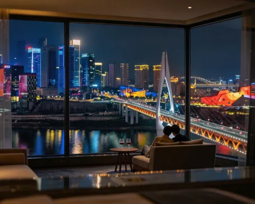 Holiday River View Hotel,Hongyadong,Jiefangbei,Chongqing Hotels in der Nähe von Hongya-Höhle