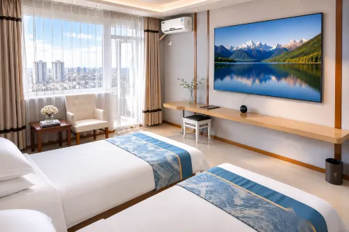 Sanxin Yijia Hotel (Lanzhou Railway Station - Lanzhou University Branch) - Balkon