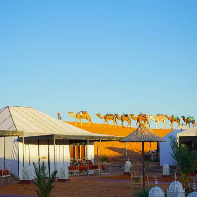Young Luxury Camp Merzouga Hotels near Sahara Eden Camp | Luxury desert camp in Merzouga