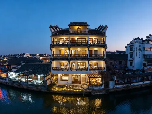 Xitang Yunlaiji Riverside Art Hotel (Xitang Guzhen Store) - 로맨틱