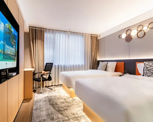 Mumianwan Audio & Video Apartment (Shenzhen Luohu Railway Station Vientiane City Branch) โรงแรมใกล้มิกค์ช๊อปปิ้งมอลล์