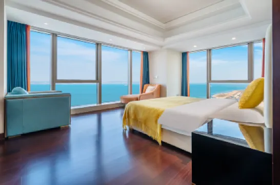 一步·海宿オーシャンビューホテル（大連威尼斯水城港東五街） 大連海昌東方水城周辺のホテル