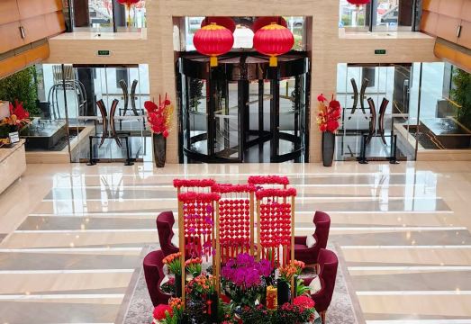 켐핀스키 호텔 전경