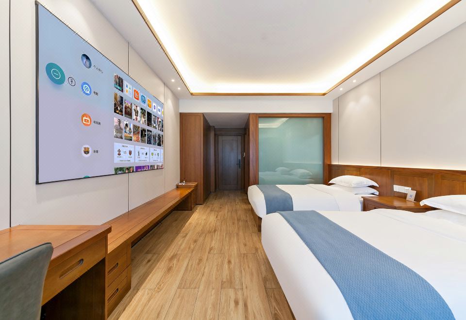 WH 호텔 인근 샤먼 시내 야경