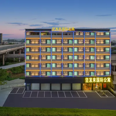 Qingyuan Jianfalai International Apartment Hotels near Longtangzhen Railway Station