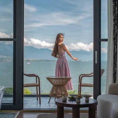 Floral Hotel·Dali Yunyu Sea Garden Scenic Hotel (Dali Station Erhai Park) Hotels near Erhai Park