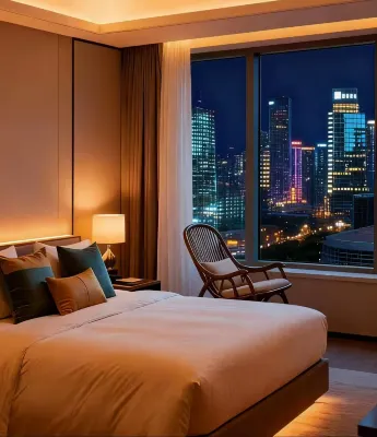 위카이·상쉬안 스마트 경량 사치 호텔(추이후공원 윈난사범대학교) 운남사범대 주변 호텔