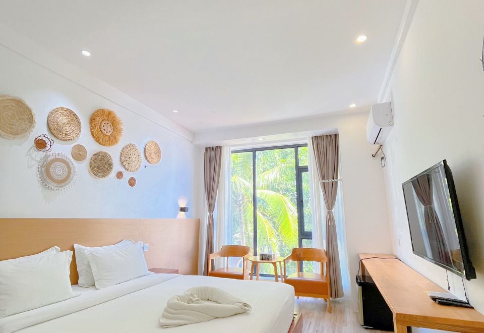 보홀 펀 호텔의 수영장 전경