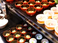 Natural Hot Spring Heihou-no-Yu Dormy Inn Komatsu（ Opening: July 3, 2026） - petit déjeuner