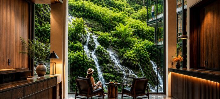 Yangshuo Moye Villa | Moye Villa Guilin Landscape Resort Hotel (Shili Gallery Yulong River Branch) Отели в г. Яншуо