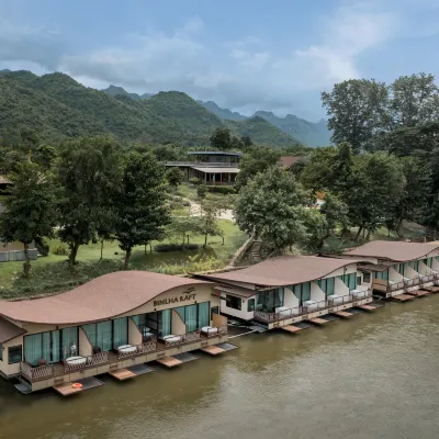 Binlha Raft Resort Hotels near Saiyok Noi Waterfall
