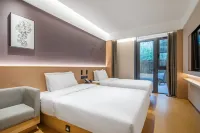 Stone&Bamboo Hotel (Nanjing South Railway Station ) Hotellit kohteessa 