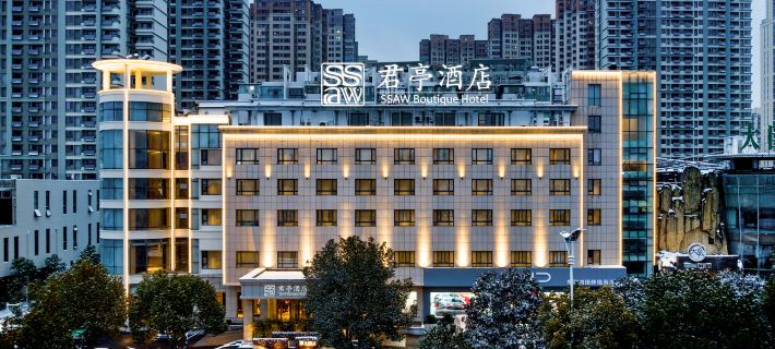 Jun Ting Hotel (Bengbu Wanda Tianyin Branch) Отели в г. Бенгбу