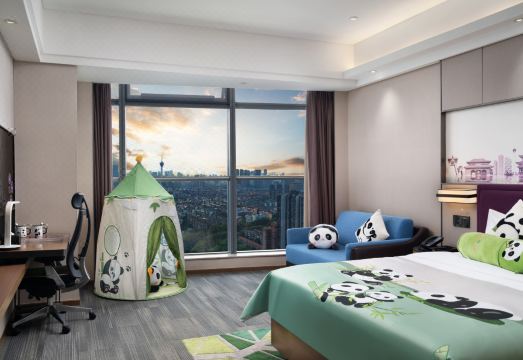 청두 호텔 로비 및 전경