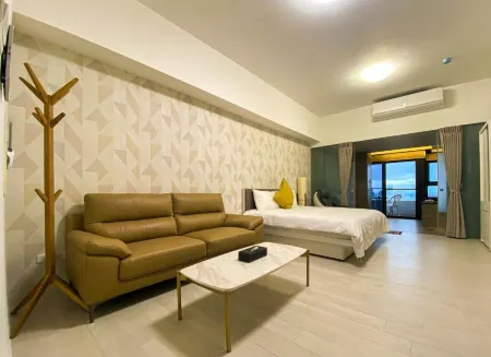 Deluxe Suite with Sea View Отели рядом со станцией Jiaoxi Railway Station